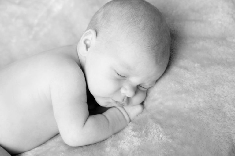 Black & White Newborn Photography