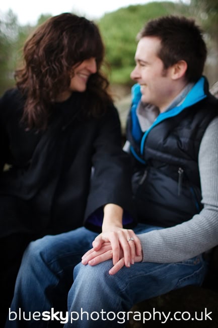 Katie & John in The Botanic Gardens, Edinburgh