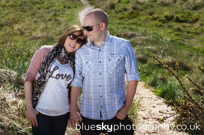 Leanne & Stuart, Pre-Wedding Shoot, Gullane